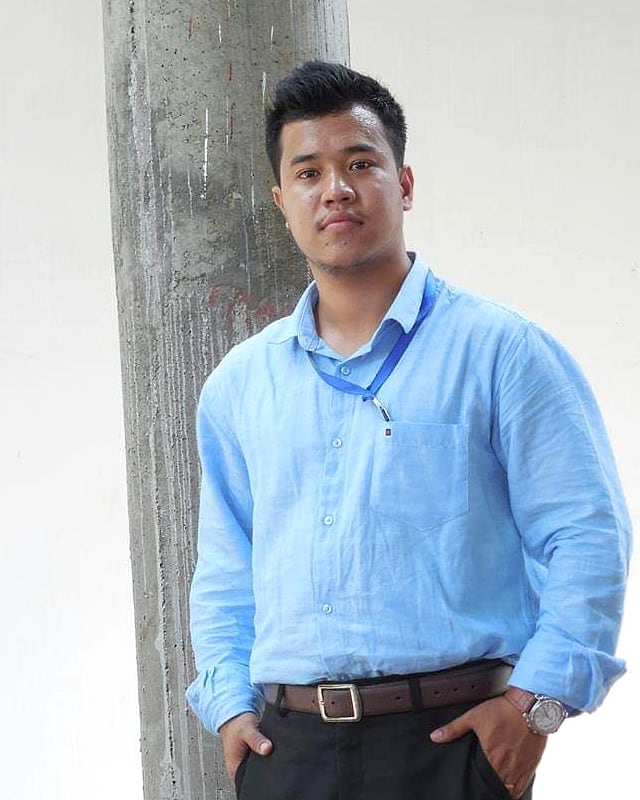 Ashis Gurung, founder of GSTPIXEL in Jaigaon